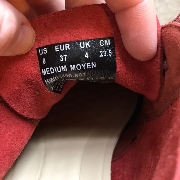 Hush Puppies Burnt Orange Ankle Boot - Picture 6 of 8